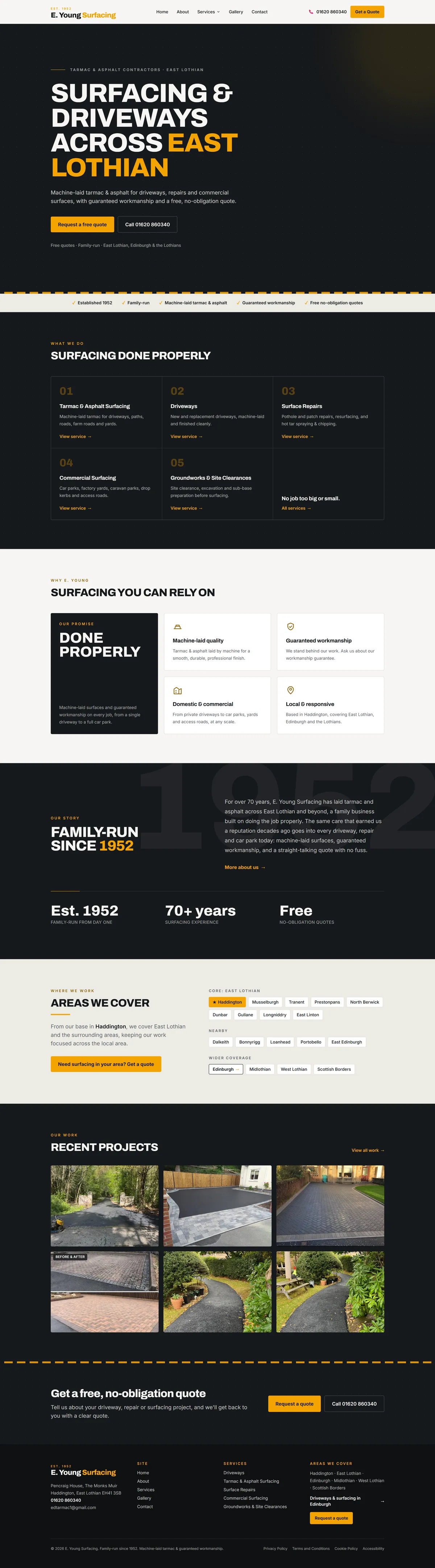 E Young Surfacing full homepage